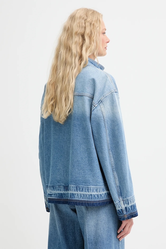 Odzież MUNTHE kurtka jeansowa LUXA 253103225305 niebieski
