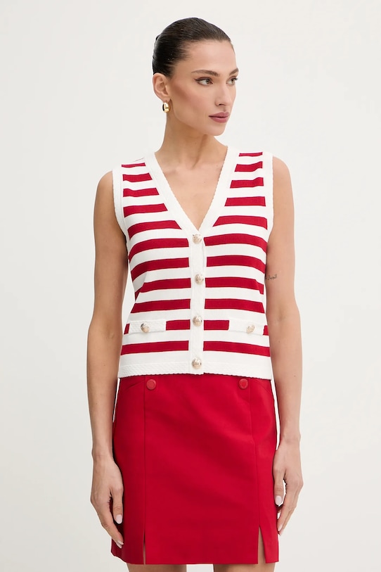 Morgan vestă cu modele rosu MKIVA