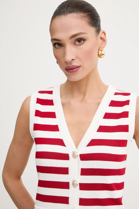 Morgan vestă rosu MKIVA