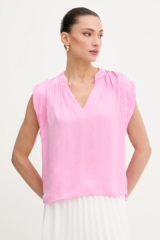 Morgan bluzka regular różowy OROOVE