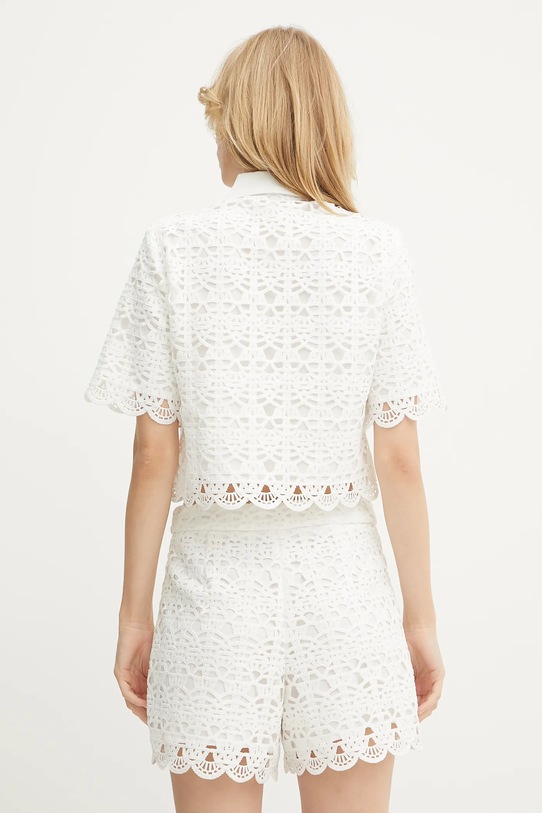 Îmbrăcăminte Morgan cămașă CREMA alb