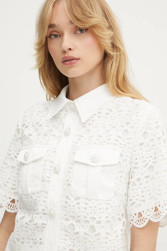 Morgan cămașă alb CREMA