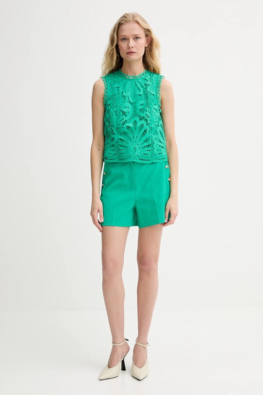 Morgan t-shirt OSLA zielony SS25