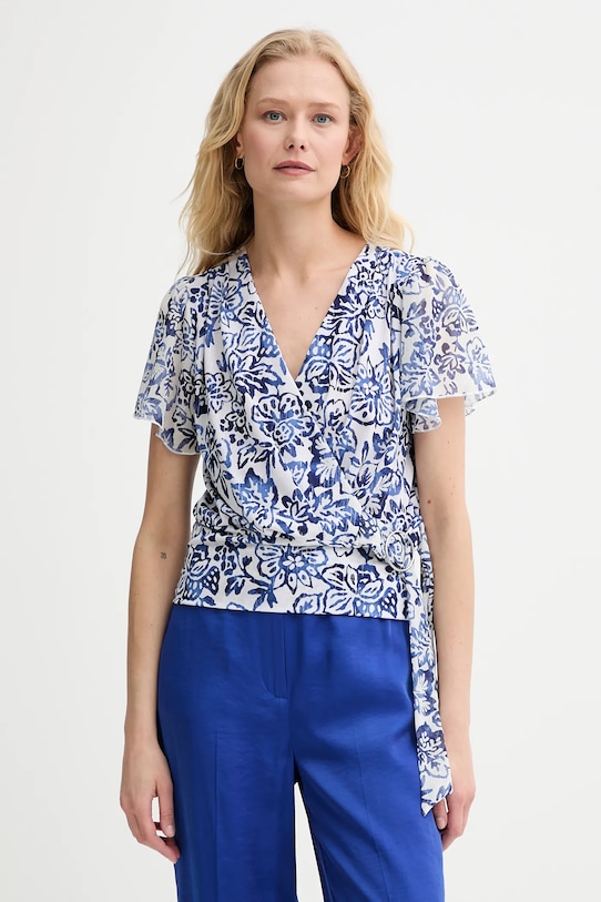 Morgan bluză cu modele albastru DNINA