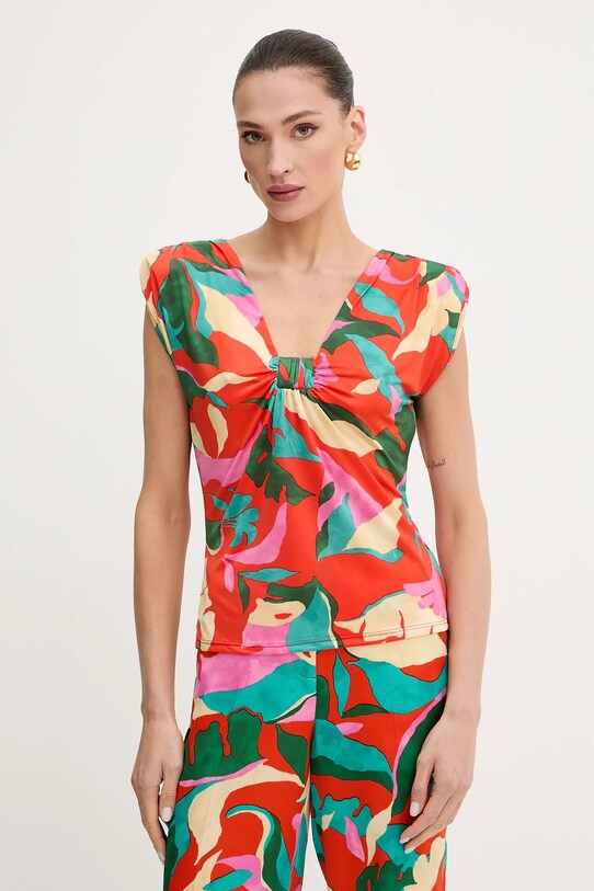 Morgan bluzka wzorzyste pomarańczowy DIRE
