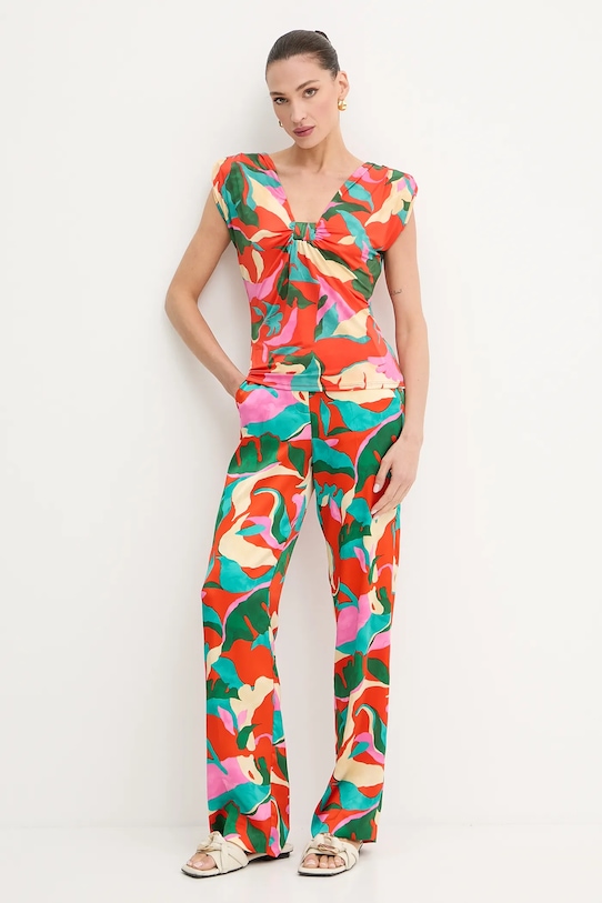 Morgan bluzka DIRE pomarańczowy SS25