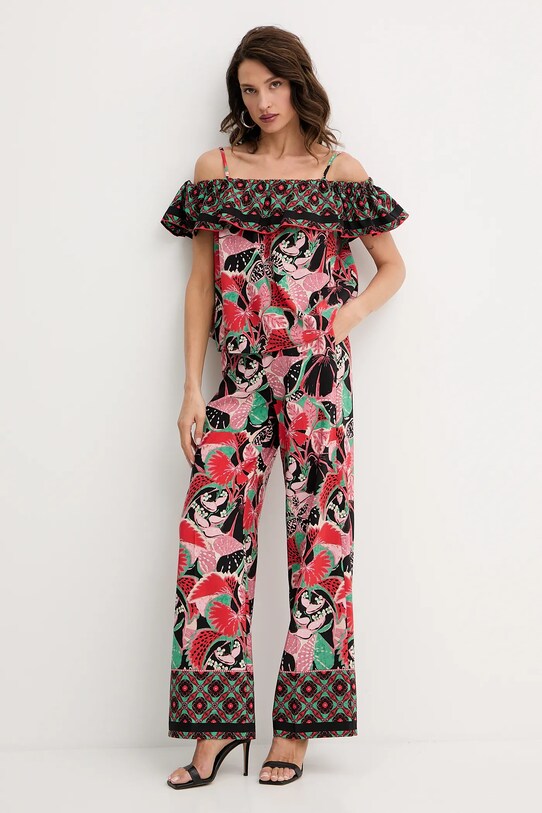 Morgan top OJOY.F negru SS25