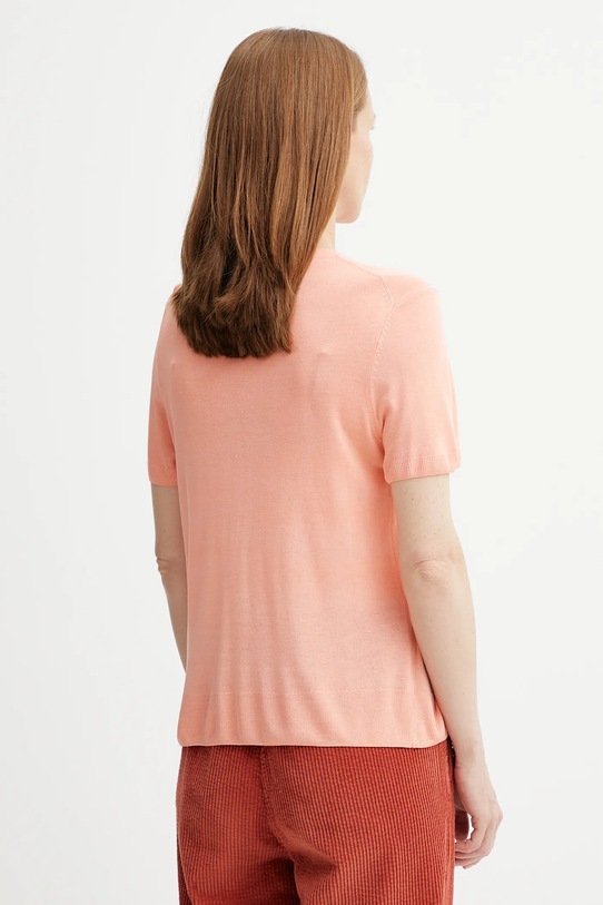 Odzież Calvin Klein t-shirt LV044A307G pomarańczowy
