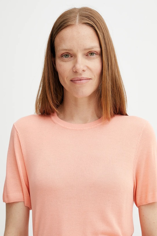Calvin Klein t-shirt pomarańczowy LV044A307G