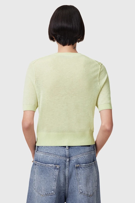 Îmbrăcăminte AllSaints bluză de lână ELSIE W068KC verde