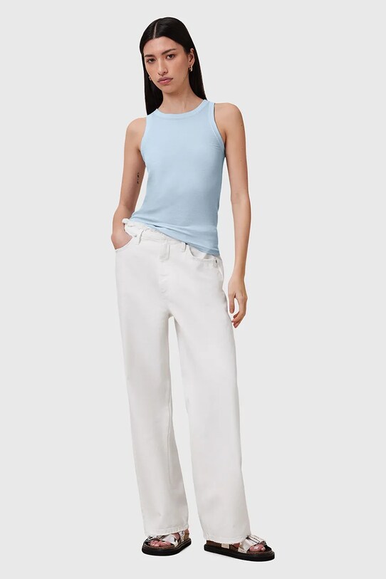 AllSaints top RINA W211JB niebieski