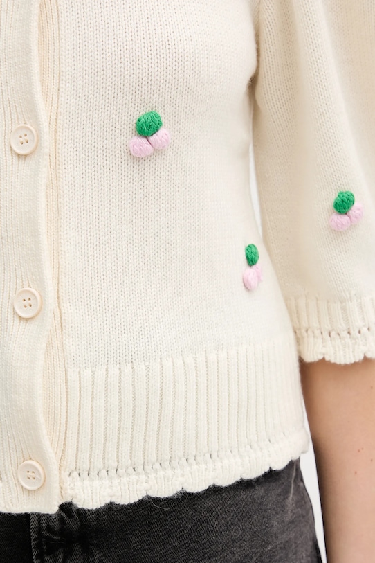 Кардиган з додаванням вовни Stine Goya 0 SG.AW25.K044.2359 бежевий