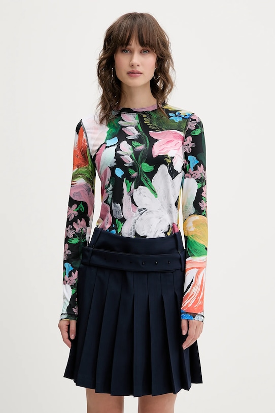 Tričko s dlhým rukávom Stine Goya 0 slim viacfarebná SG.AW25.T007.2244