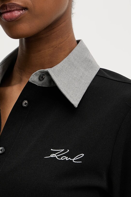 Karl Lagerfeld koszula A3W17101 czarny