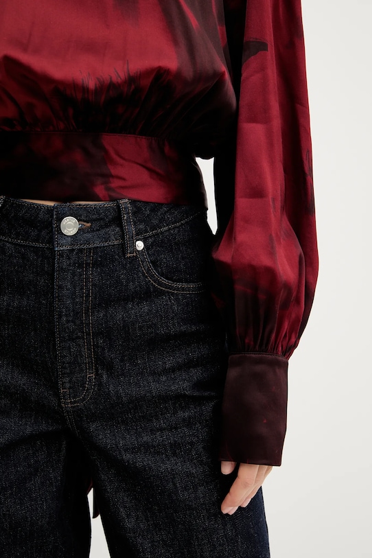 Gestuz bluzka 10910632 bordowy