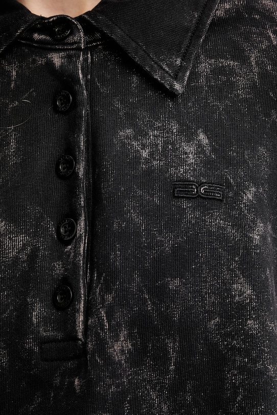 Gestuz longsleeve bawełniany 10910662 czarny