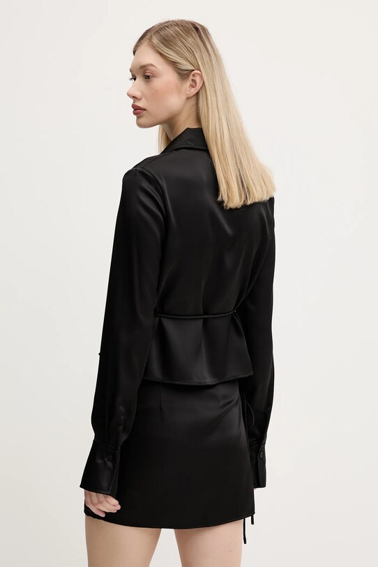 Îmbrăcăminte Karl Lagerfeld Jeans cămașă A3W11008 negru