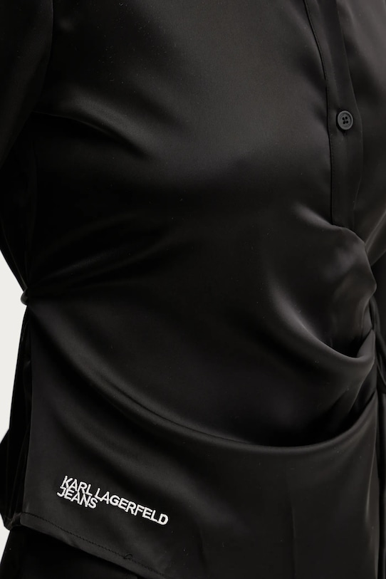 Karl Lagerfeld Jeans koszula A3W11008 czarny