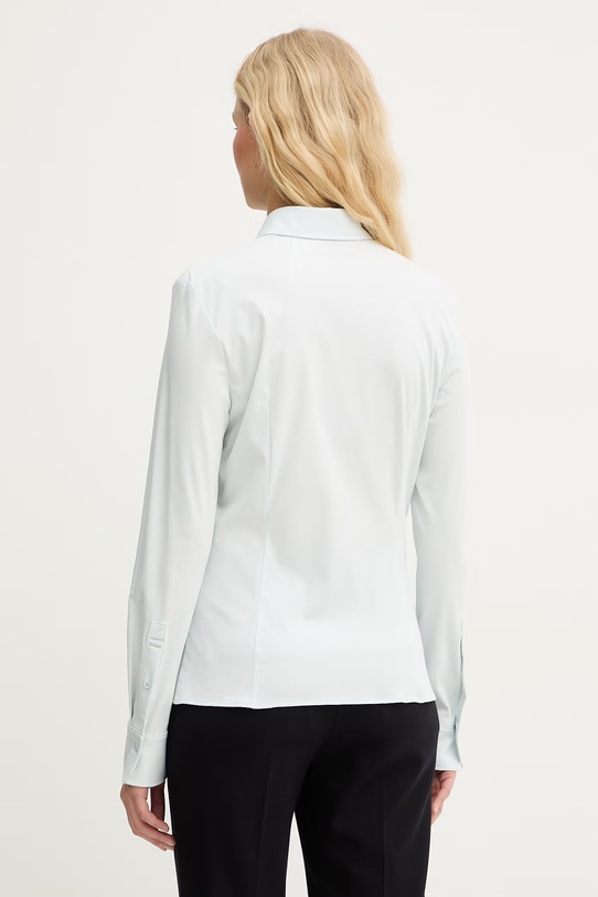 Odzież BOSS koszula bawełniana 50543691 niebieski