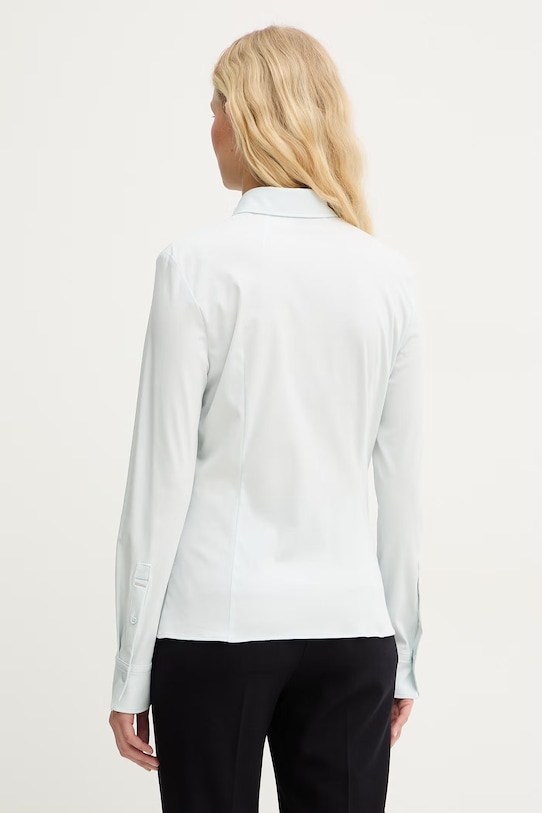 Odzież BOSS koszula bawełniana 50543691 niebieski