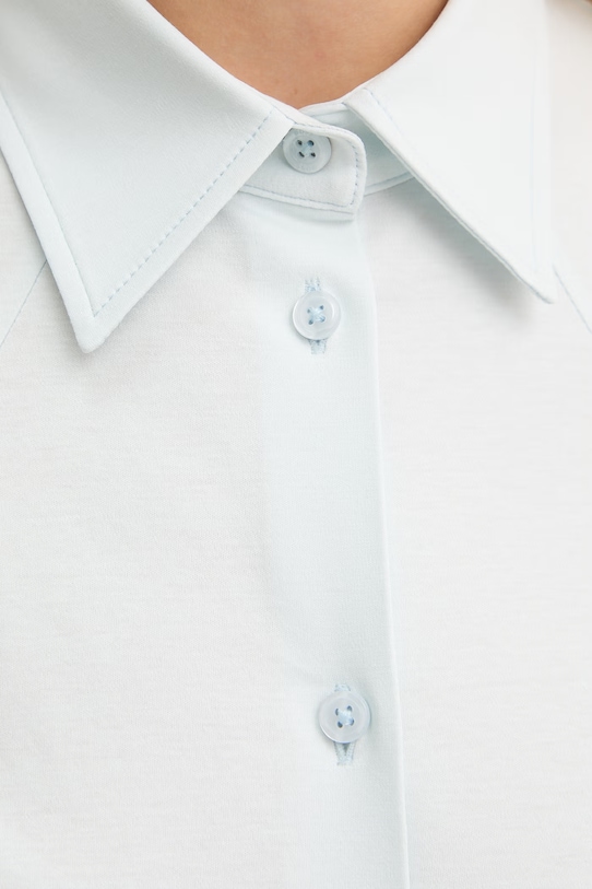 BOSS koszula bawełniana 50543691 niebieski