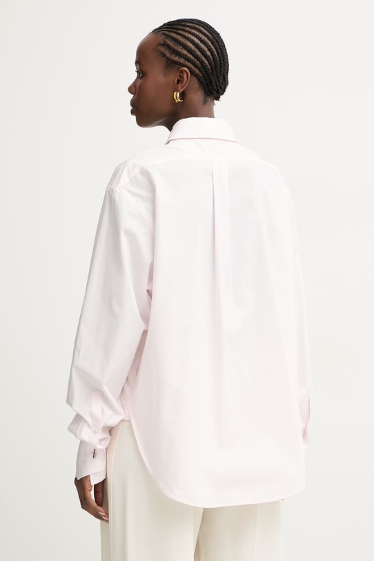 Odjeća BOSS košulja ženska pamučna Saturday_1 50543800 roza