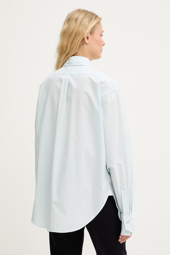 Odzież BOSS koszula bawełniana 50543800 niebieski