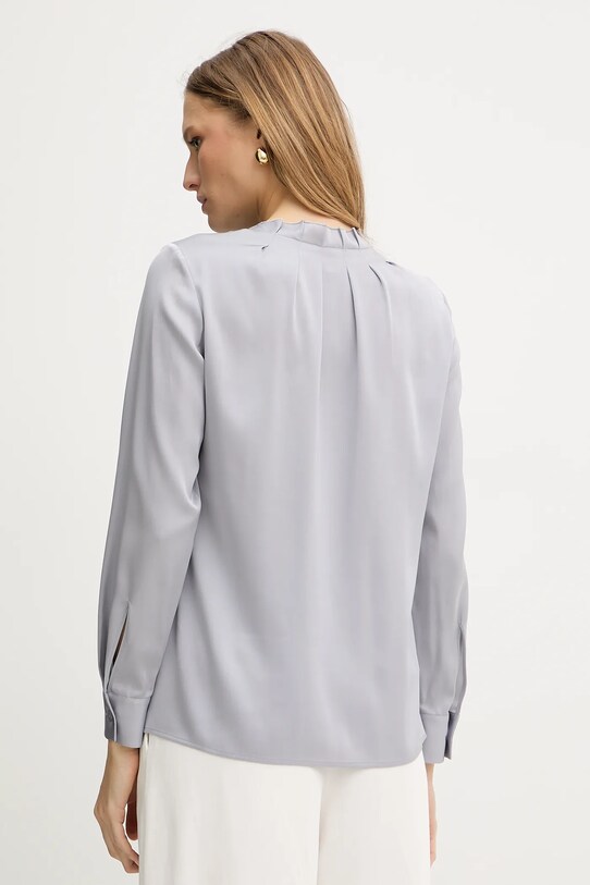 Oblečení Hedvábná halenka BOSS 50548224 fialová