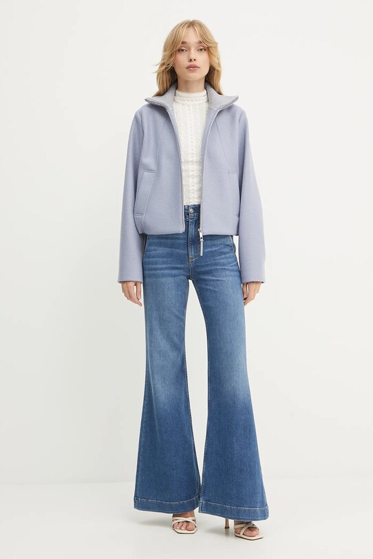 BOSS Orange top 50543556 beżowy AW25