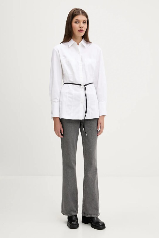HUGO pamut ing 50543364 fehér AW25
