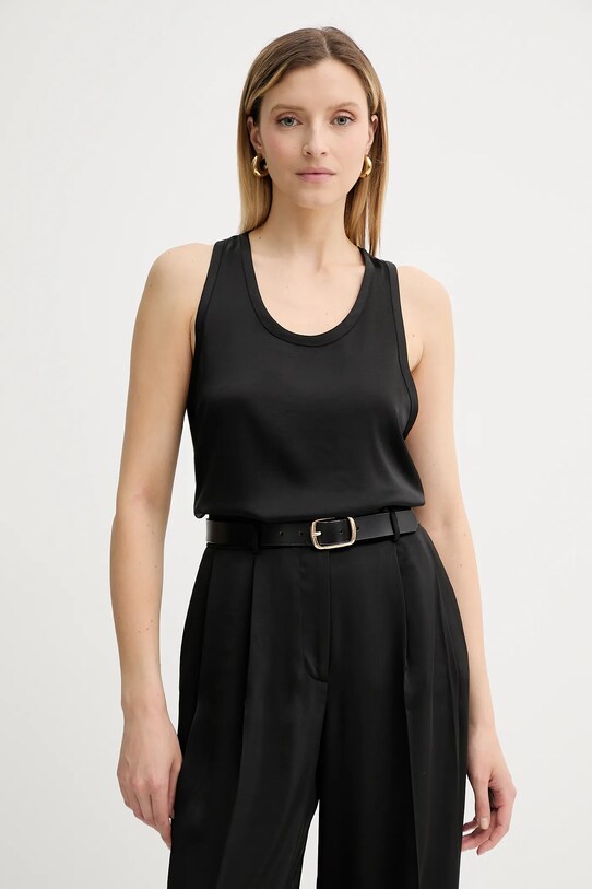 Halenka MICHAEL Michael Kors hladký černá MT540TXAYJ