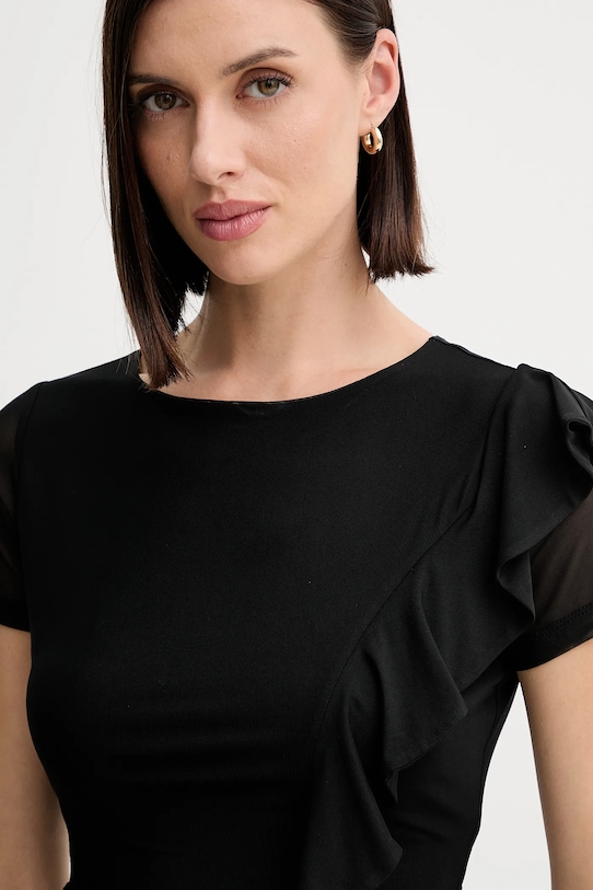 Блузка Guess VERDIANA чорний W5YP08.KCZC2