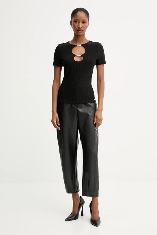 Guess tricou VALERIA W5YP09.KCXS1 negru AW25