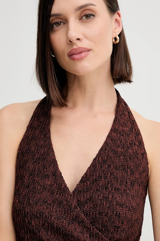 Guess top NALENY brązowy W5YP18.KCYE2