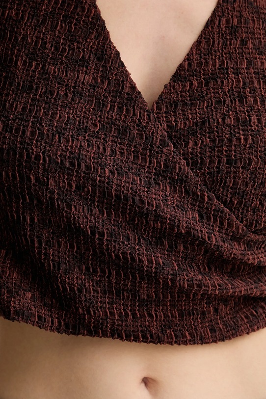 Guess top NALENY W5YP18.KCYE2 brązowy