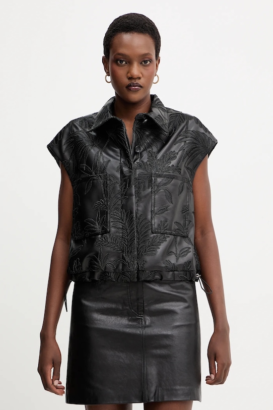 Guess bezrękawnik CHANTAL nieocieplane czarny W5YN79.WHGU0