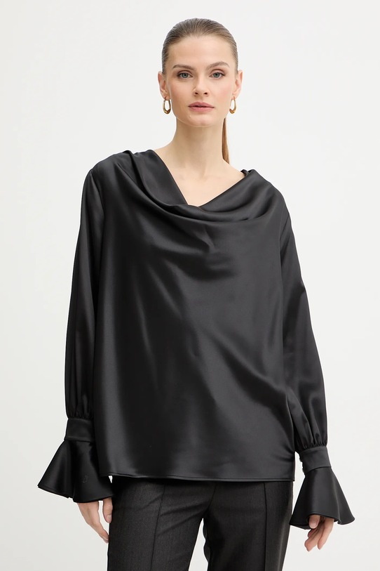 Pinko bluzka regular czarny 105961.A2YM