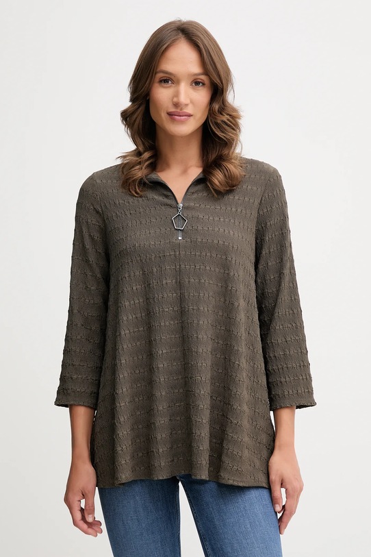 Μπλουζάκι Joseph Ribkoff με ελαστάν πράσινο 253028