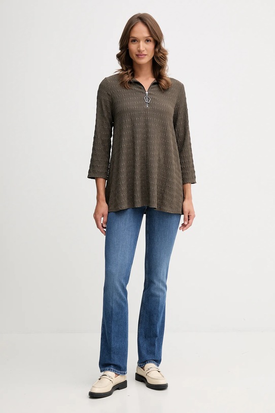 Μπλουζάκι Joseph Ribkoff 253028 πράσινο AW25