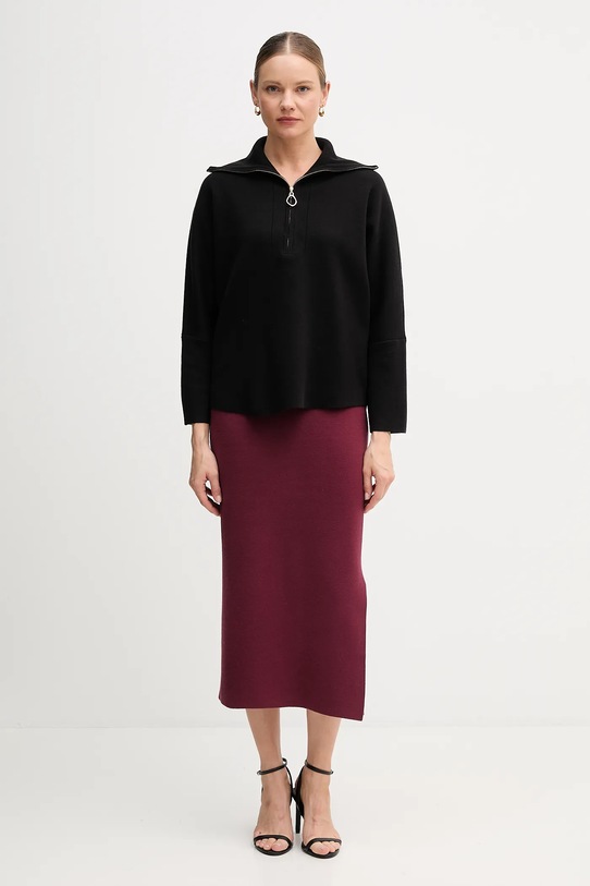 Joseph Ribkoff sweter 253963 czarny AW25