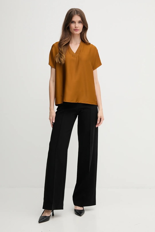 Joseph Ribkoff bluzka 253921 brązowy AW25