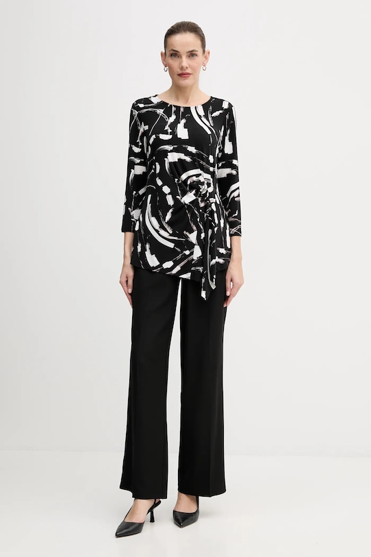 Μπλουζάκι Joseph Ribkoff 254165 μαύρο AW25