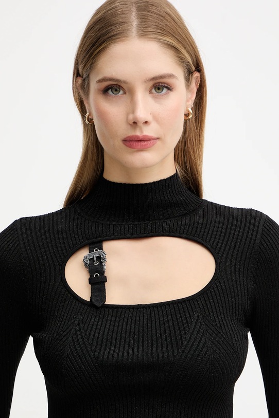 Versace Jeans Couture pulover negru 79HAFM16.CMH23