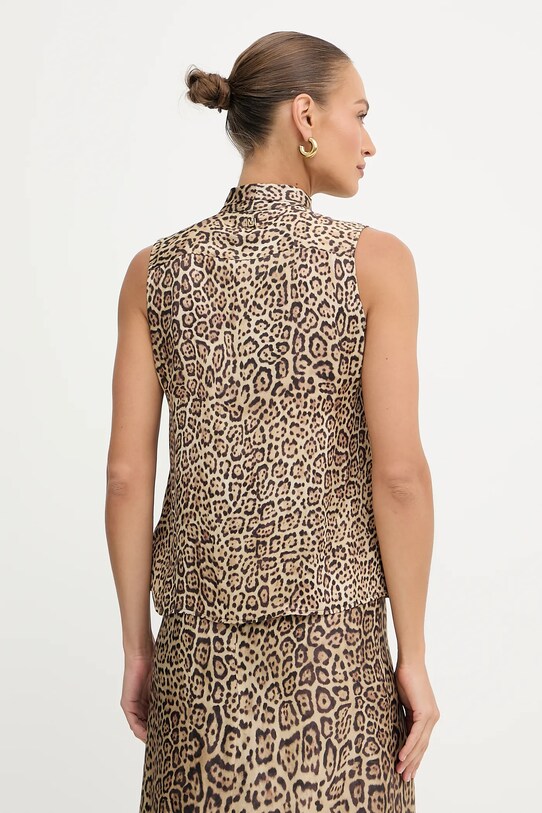 Oblečenie Blúzka Marciano Guess ALANIS 5YGH12.7298A hnedá