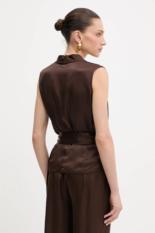 Odzież Marciano Guess bluzka IVA 5YGH15.7350A brązowy