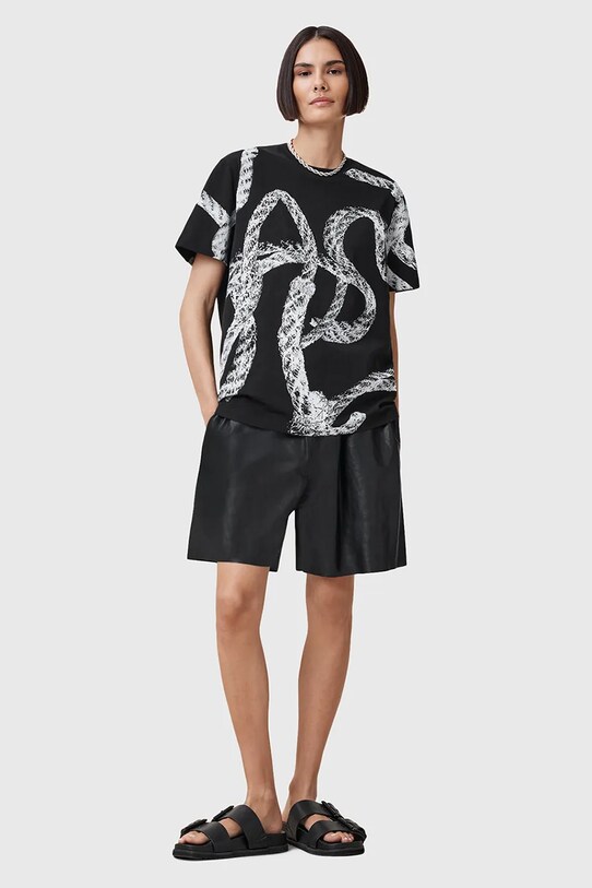 AllSaints tricou din bumbac HALYARD W153JC
