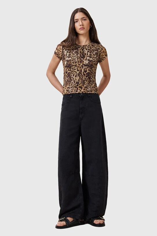 AllSaints bluză ELLIE W266JC portocaliu
