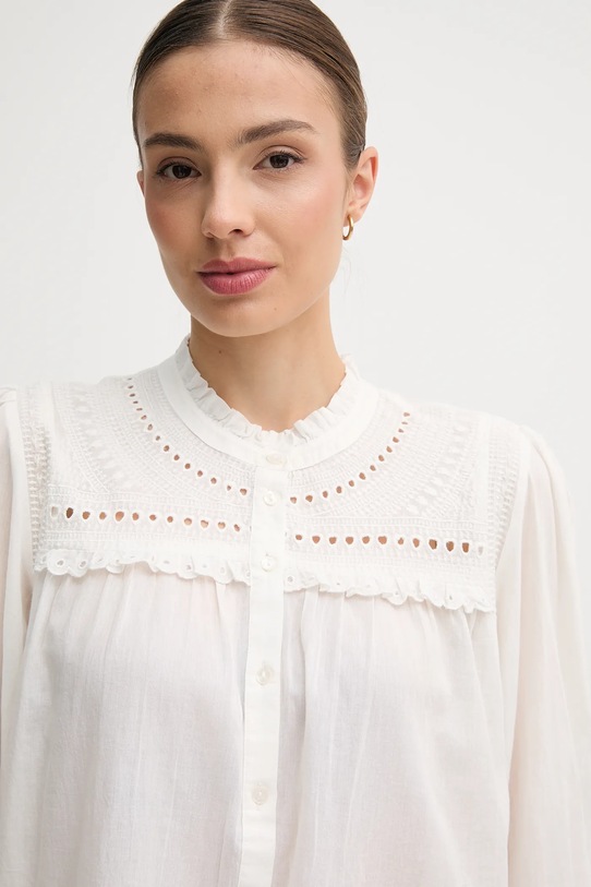 Hoss Intropia koszula bawełniana biały 6282657