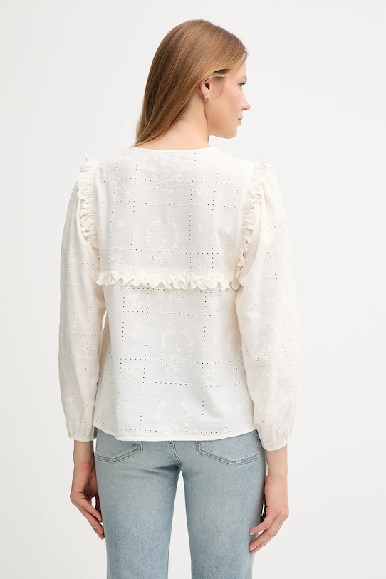 Oblačila Srajca s primesjo lanu Hoss Intropia 6282665 bež