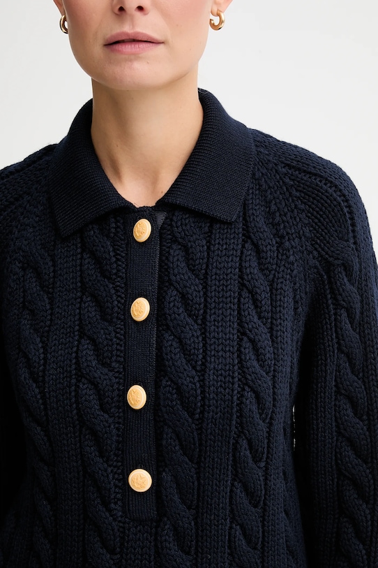 Bally pulover de lână WKN0BG bleumarin